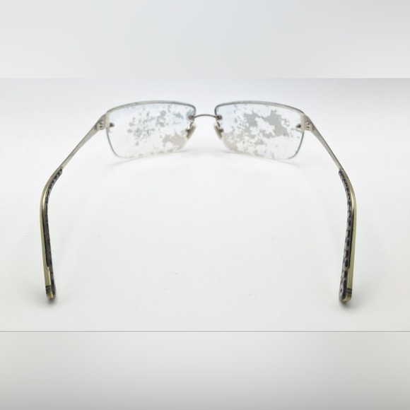 Coach S318 Silver Oval Sunglasses Frames Only - Picture 5 of 6